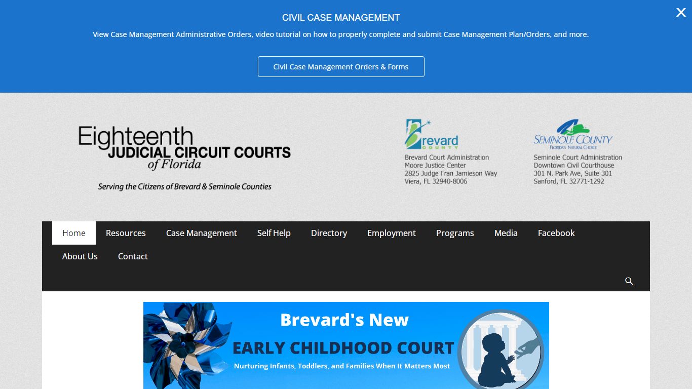 Eighteenth Judicial Circuit Courts – Serving the citizens of Brevard ...